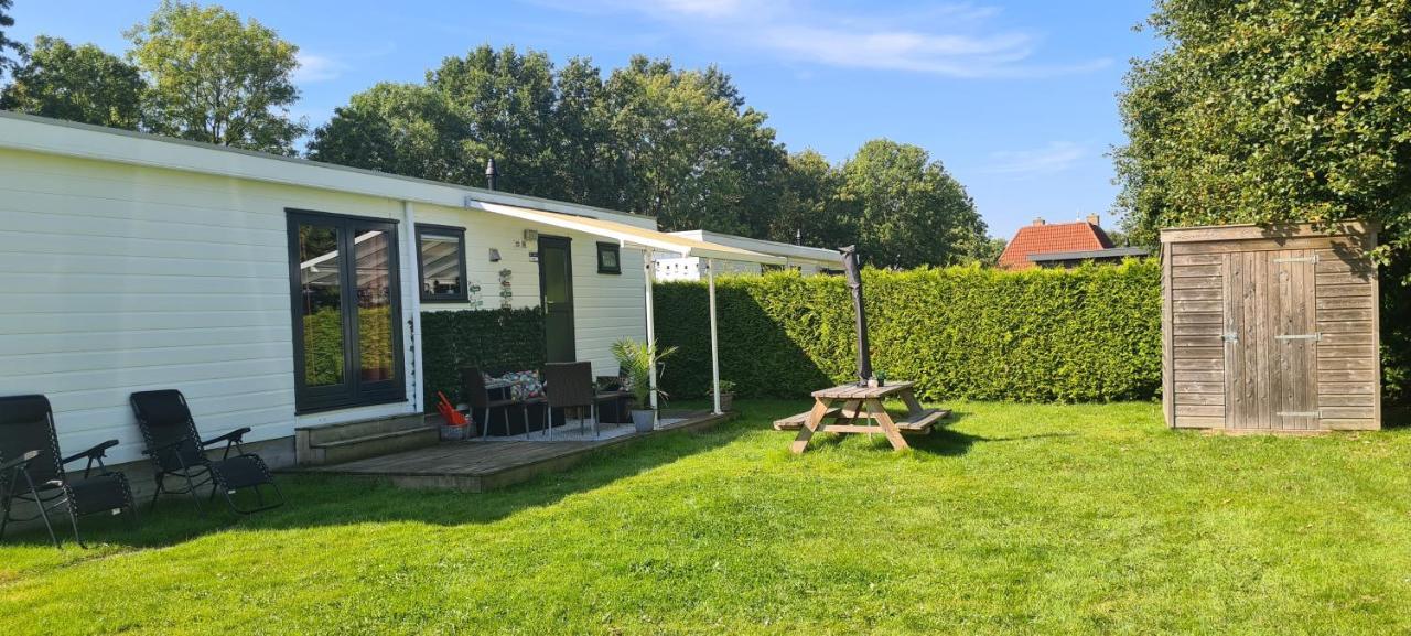 Gezellige Chalet Met Grote Privetuin. Dronrijp Buitenkant foto